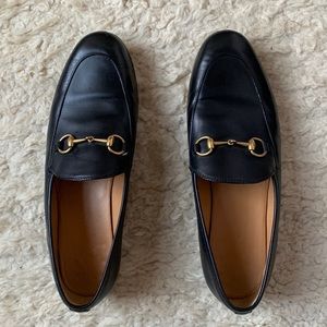 Gucci women Jordaan horsebit loafers sz 8 / 38.5